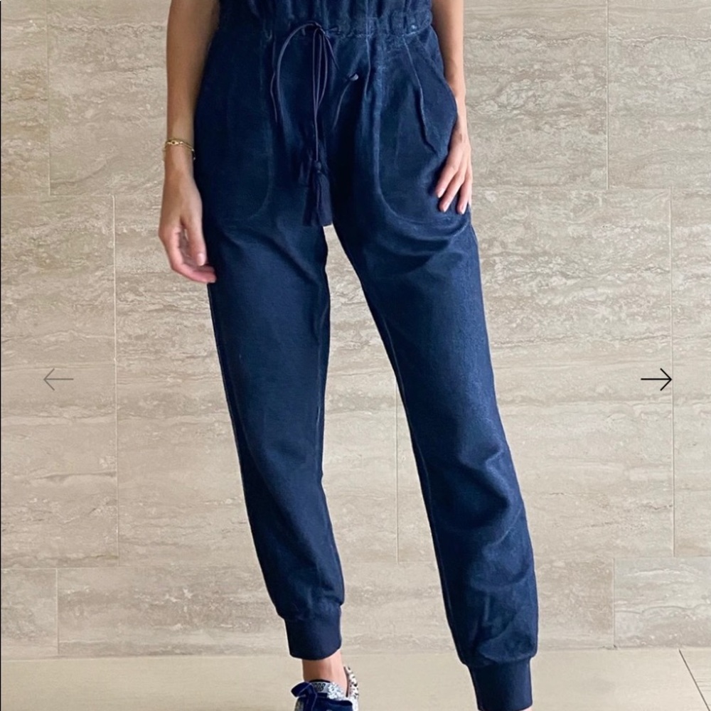 Navy sweatpants